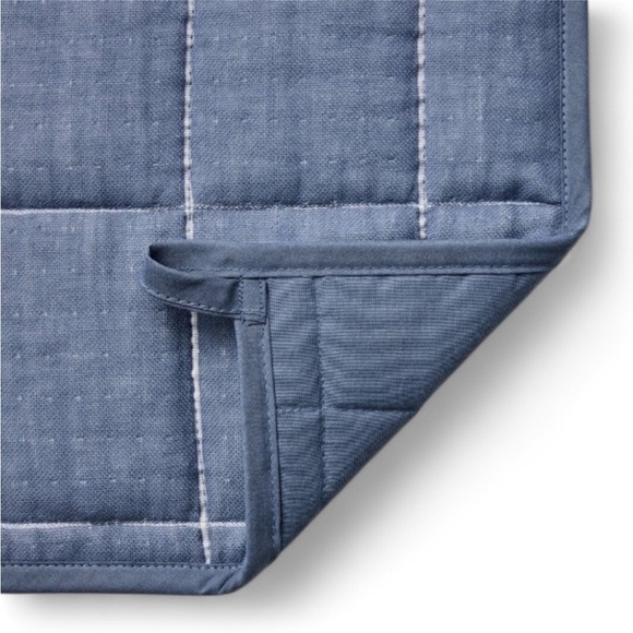 HEARTH & HAND NWT dish drying mat -18x24 -blue - Picture 3 of 4